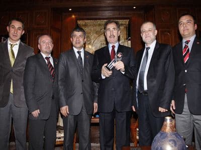 Antalyalı gazetecilerden Bakan Günay’a ziyaret