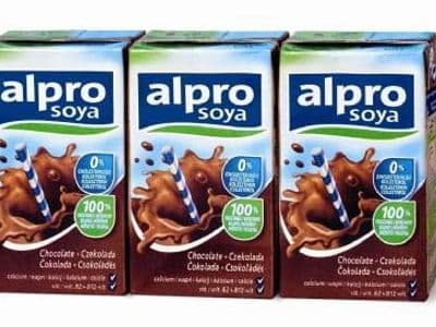 Alpro'dan çikolatalı soya sütü