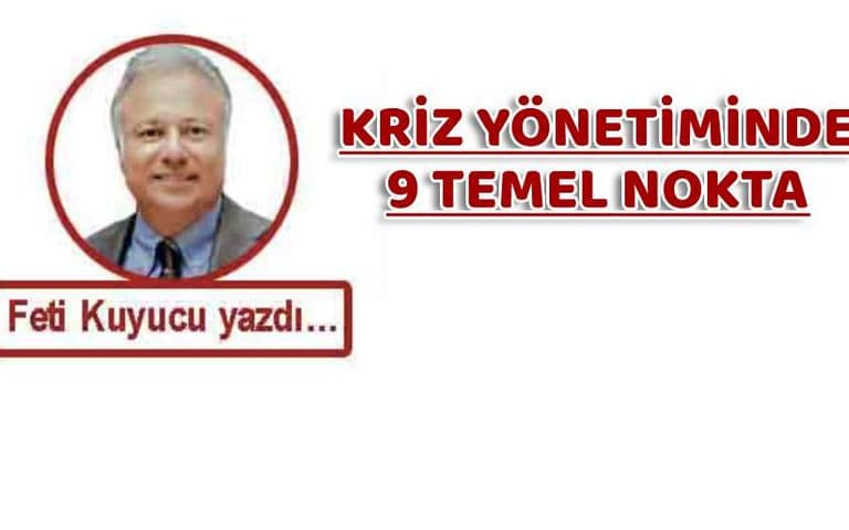 ‘’Yönetilemeyen bir krizin herkes için ciddi sonuçları vardır’’