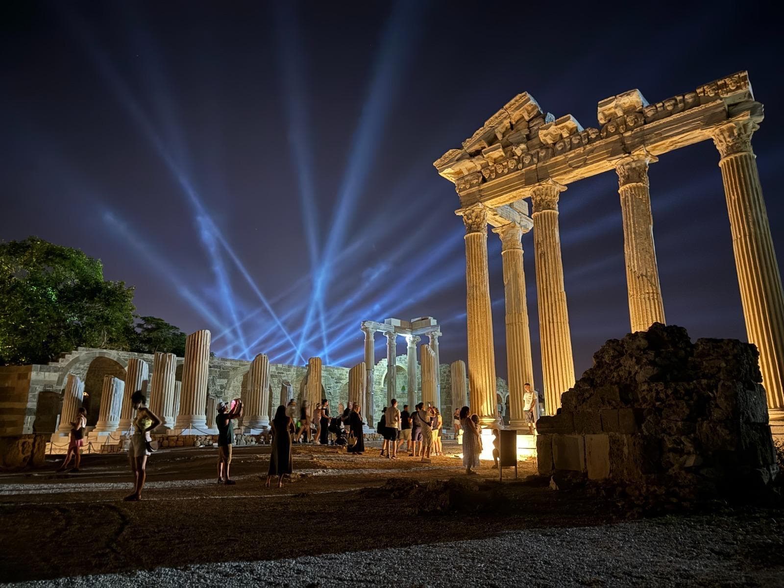 hierapolis gece müzeciliği