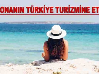 Turizm gelirlerinin milli gelir içindeki payı dibe vurdu