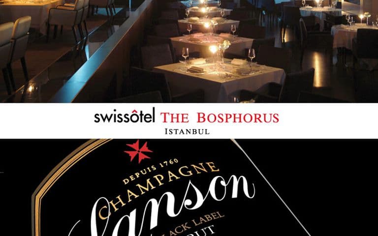 Fransa'nın eşsiz Lanson Şampanyaları Gaja Restoran'da