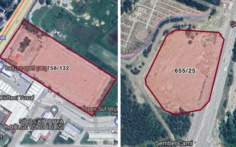 Kütahya’da iki otel arazisi 1,250 milyar liraya satışa çıkarıldı