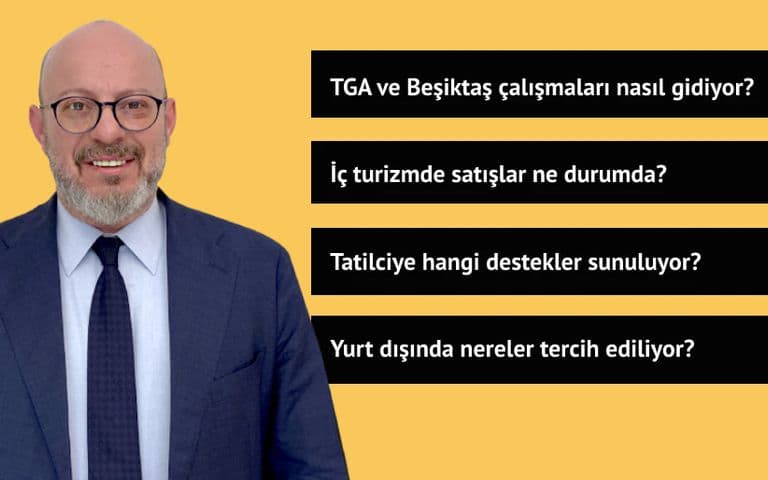 Mete Vardar sektörün sıcak gündemini Turizm Güncel’e değerlendirdi