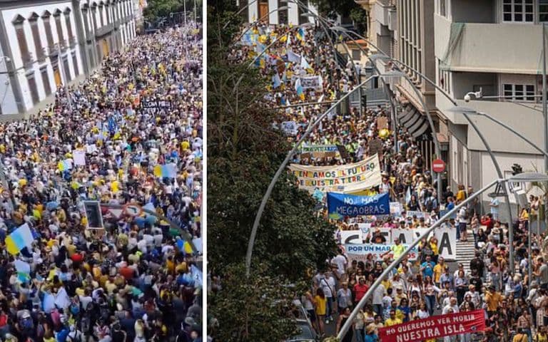 İspanya’da binlerce kişiden ‘kontrolsüz turizmi durdurun’ protestosu
