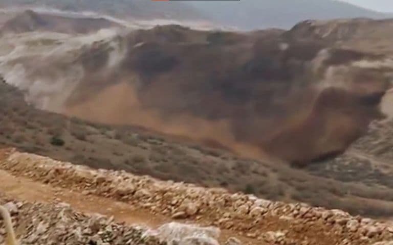 Erzincan'daki altın madeninde toprak kayması: 9 işçiye ulaşılamıyor