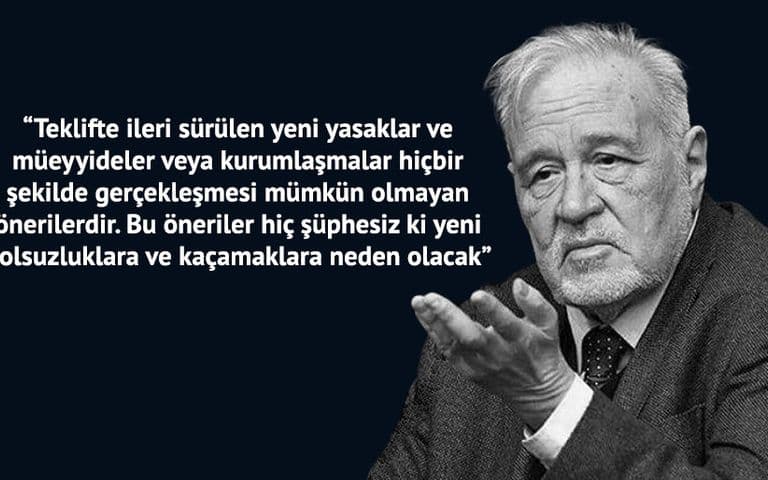 İlber Ortaylı: Çıkan kanunun vebali var