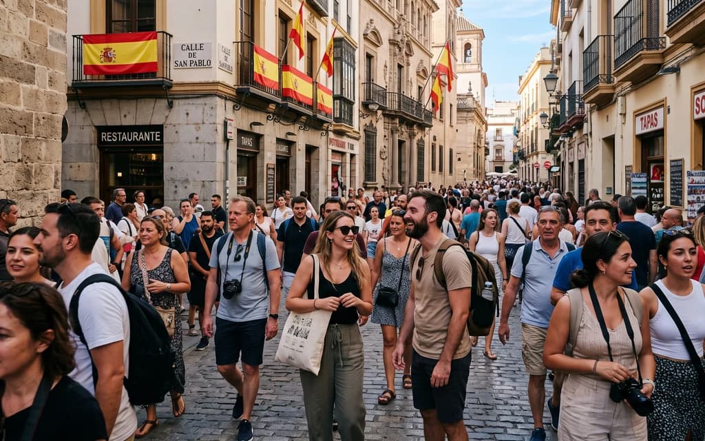 İspanya'ya 2026'nın ilk 7 ayında 58 milyonu aşkın turist geldi