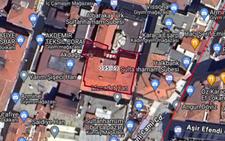 İstanbul’da otel vasıflı han 25 yıllığına kiraya verilecek