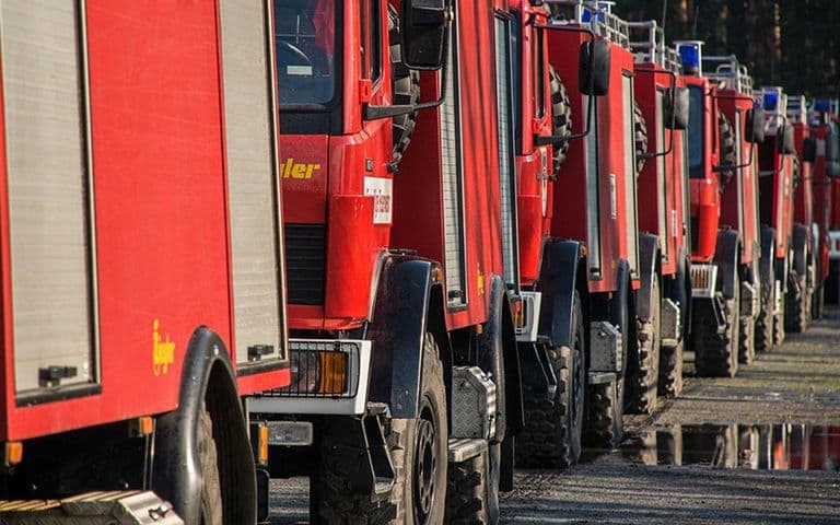 Düzce’deki otelde büyük yangın, 3 yaralı