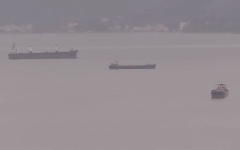 Marmara Denizi'nde gemi battı
