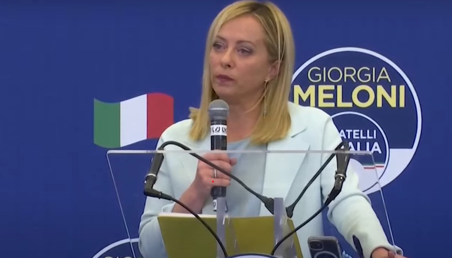 İtalya’nın yeni başbakanı Giorgia Meloni oldu