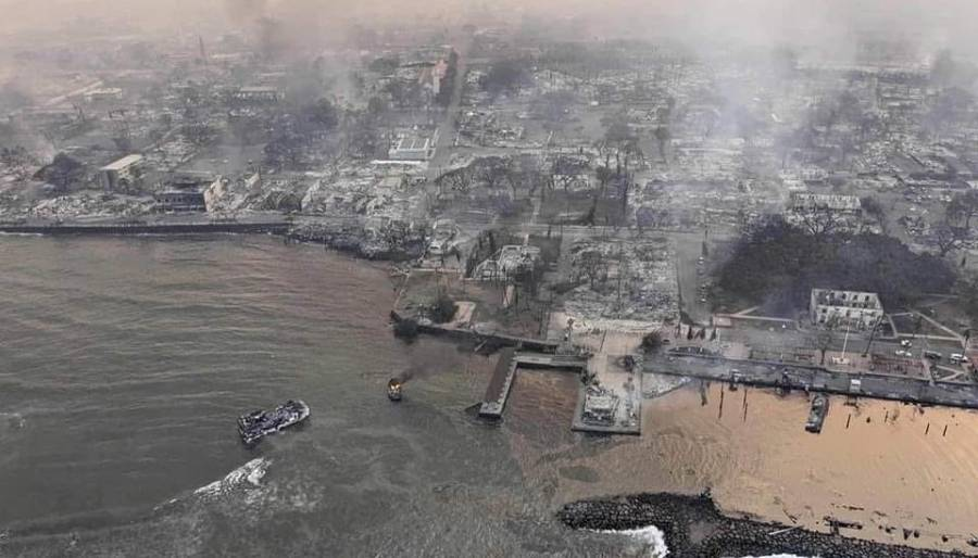 Turizm cenneti Hawaii'deki orman yangınında 114 kişi öldü, 850 kişi kayıp