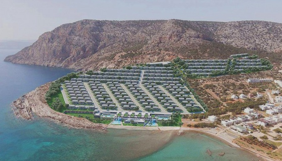 Mersin’deki dev villa projesine 124 odalı otel de eklendi