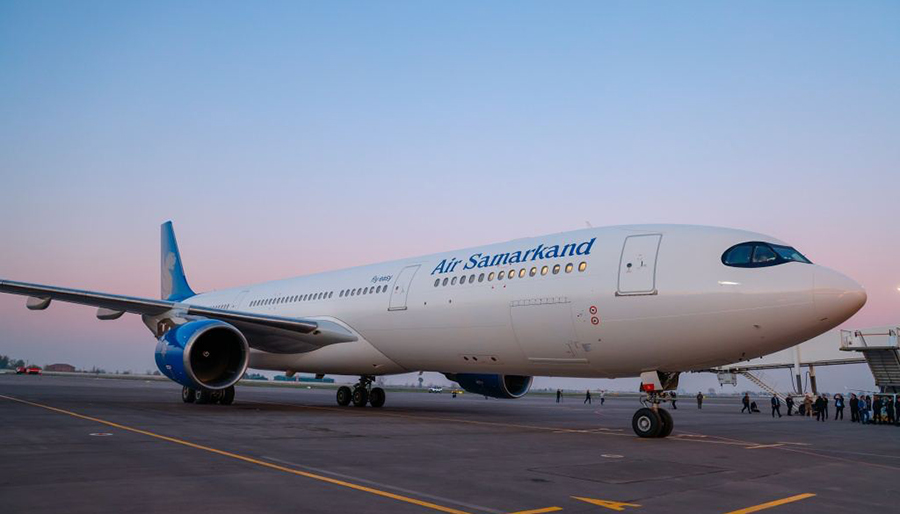 Air Samarkand ilk uçağını teslim aldı, Türkiye’de 5 destinasyona uçacak
