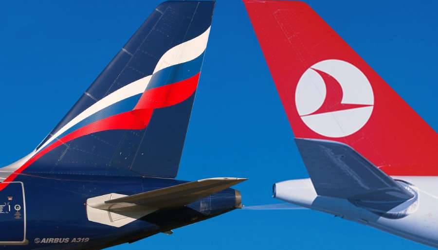 Aeroflot Türkiye uçuşlarını arttırdı, THY fiyat indirdi