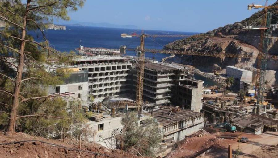 Sinpaş’ın Marmaris’teki otel ve devremülk projesine ÇED olumlu raporu