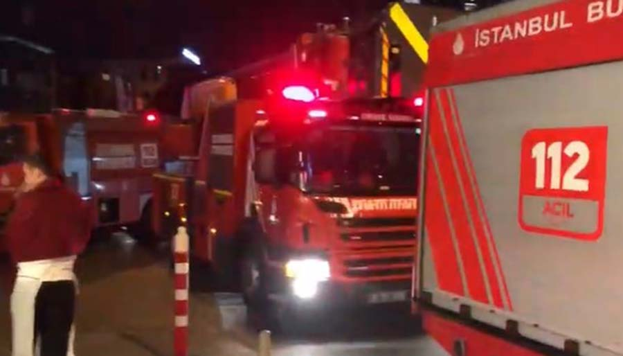 Beyoğlu’ndaki 5 yıldızlı otelde korkutan yangın