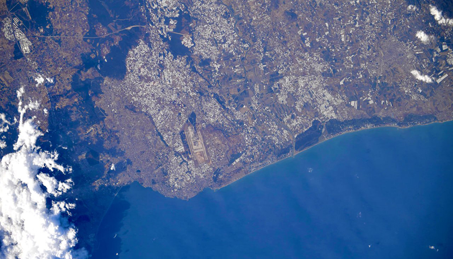 Rus kozmonot uzaydan Antalya’nın fotoğrafını paylaştı
