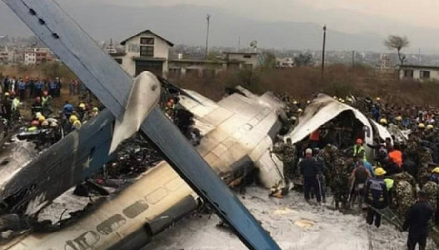 Nepal'de yolcu uçağı düştü, 68 yolcu hayatını kaybetti