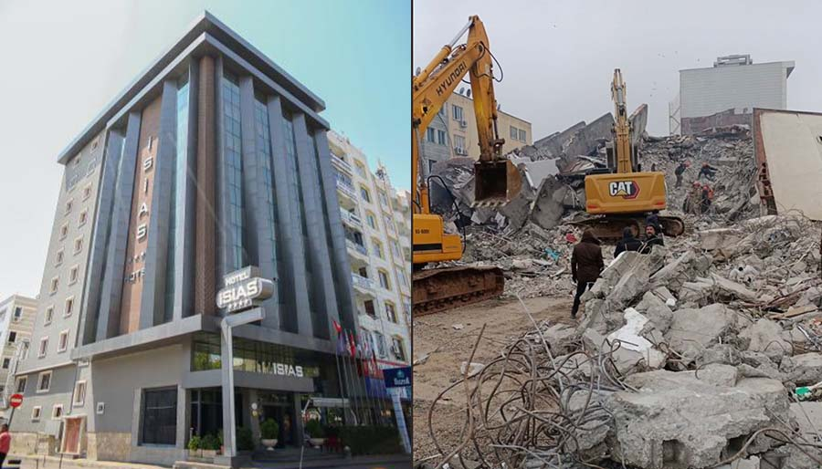 Depremde çöken İsias Hotel hakkında suç duyurusu