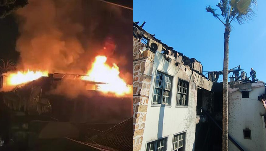Antalya’daki otel yangınında 2 turist hayatını kaybetti