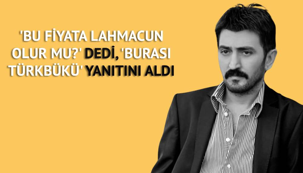 Bodrum’da konser veren Ferman Toprak’ın lahmacun isyanı 