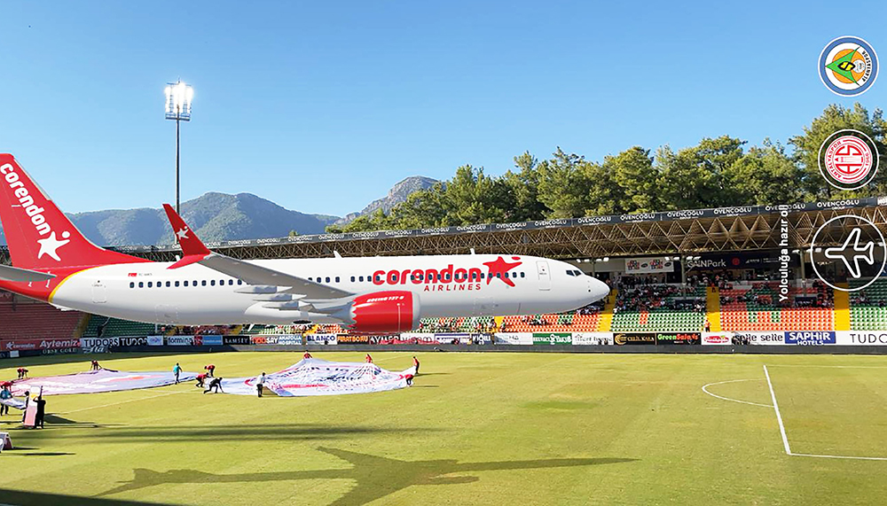 Corendon, Alanyaspor – Onvo Antalyaspor maçını dijitale taşıdı