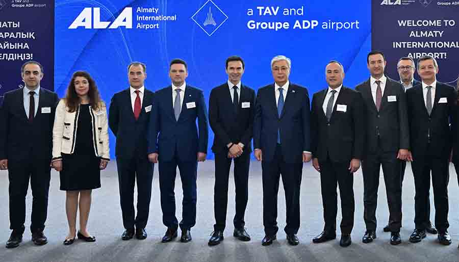 TAV, Almatı Havalimanında yeni dış hatlar terminalini hizmete açtı