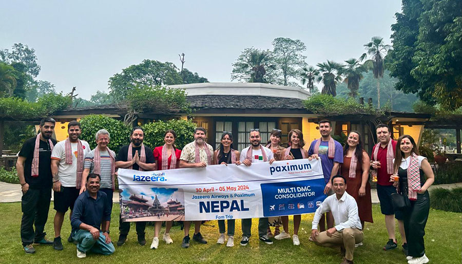 Jazeera Airways ve Paximum seyahat acentelerine Nepal’i tanıttı