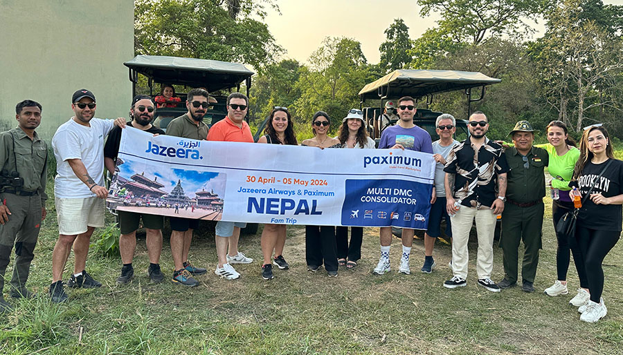 Jazeera Airways ve Paximum seyahat acentelerine Nepal’i tanıttı