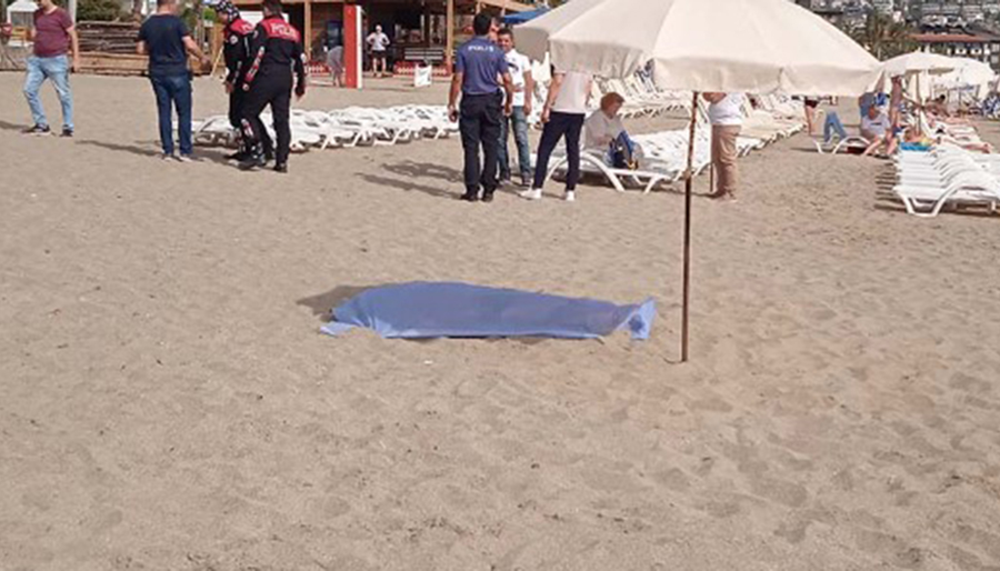 Antalya’da acı olay: Belaruslu turist sahilde ölü bulundu