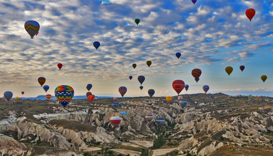 Kapadokya’da balon turuna çıkan turist sayısı düştü