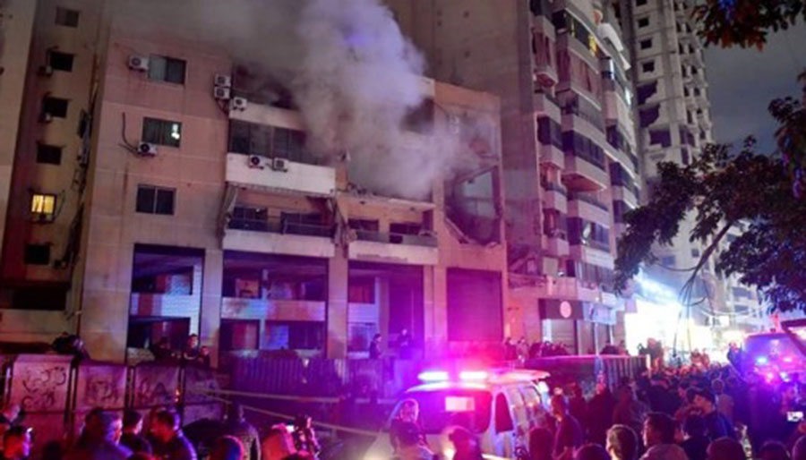 İsrail'den Lübnan'daki Hamas ofisine saldırı, ölü ve yaralılar var