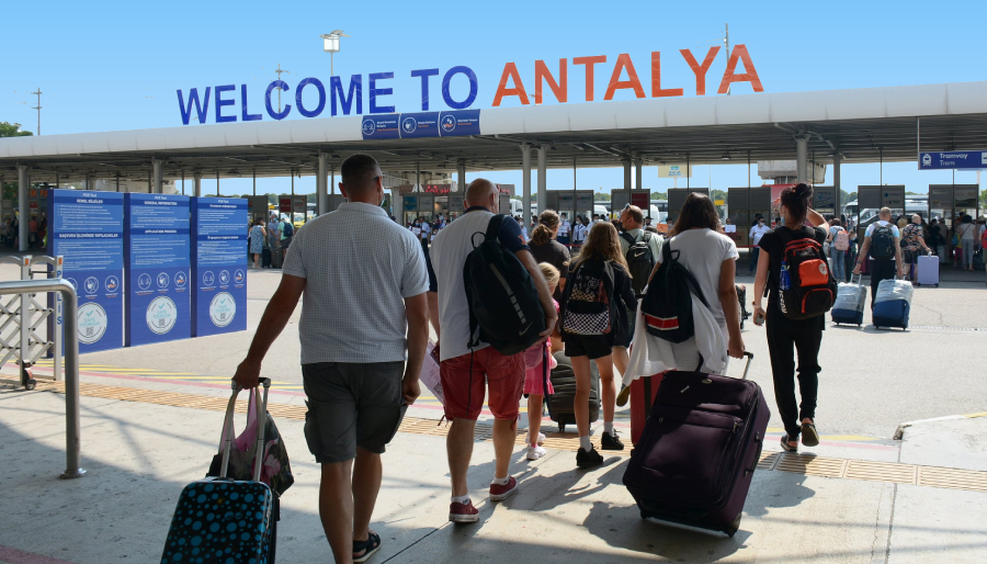 Ocak ayında Antalya’ya gelen turist sayısı belli oldu 