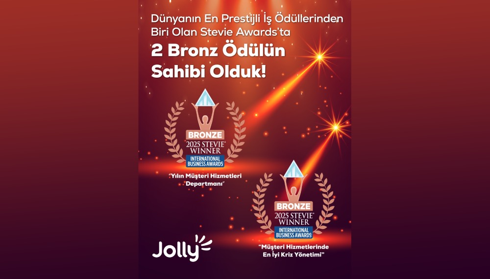 Jolly’ye iki Stevie ödülü birden