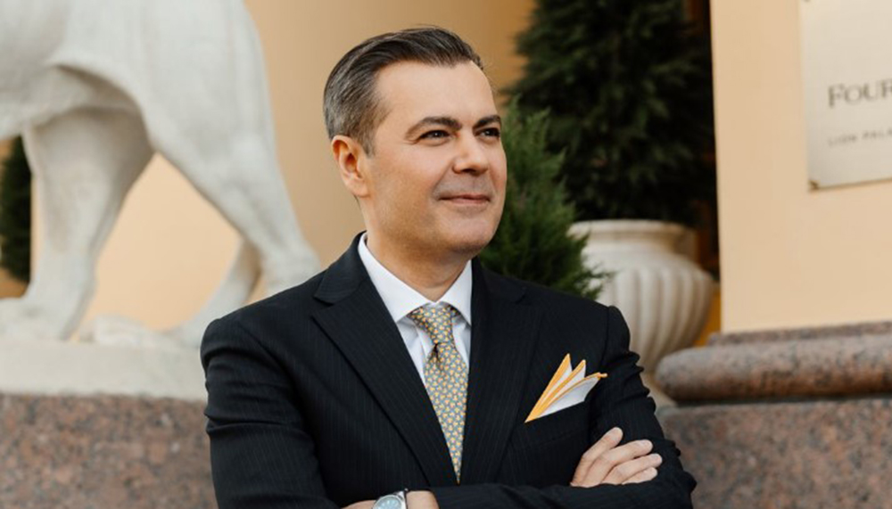 Özgür Sezercan, Four Seasons Hotel Lion Palace St. Petersburg’un genel müdür oldu