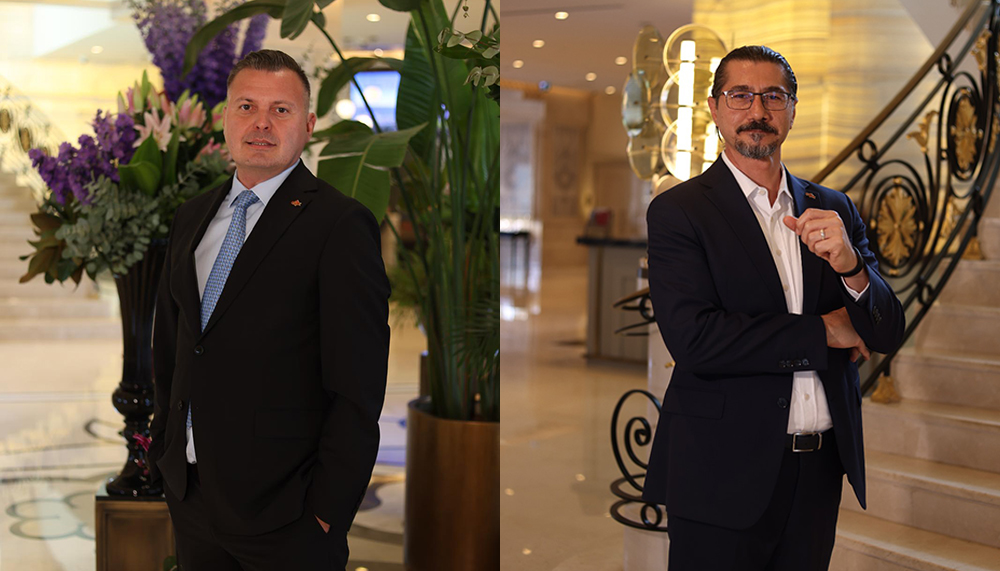 CVK Park Bosphorus Hotel İstanbul’da iki yeni görevlendirme