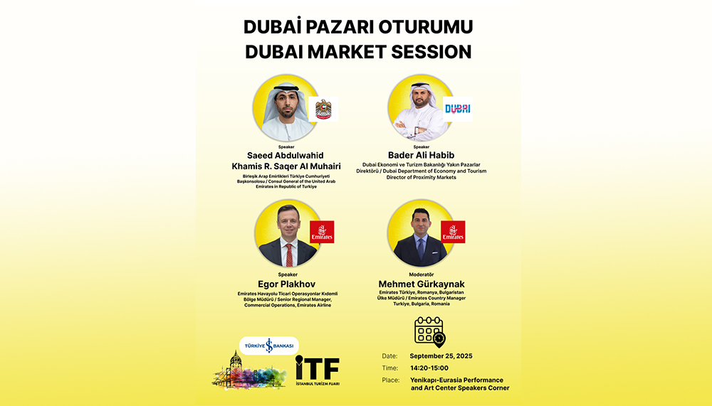 İstanbul Turizm Fuarı’nda Dubai pazarı masaya yatırılacak