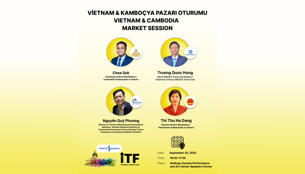 ITF’de Vietnam ve Kamboçya turizm pazarları ele alınacak