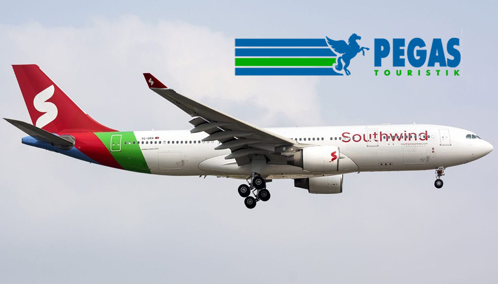 PEGAS Touristik, Southwind Airlines ile Krasnodar’dan Antalya’ya turist taşıyacak