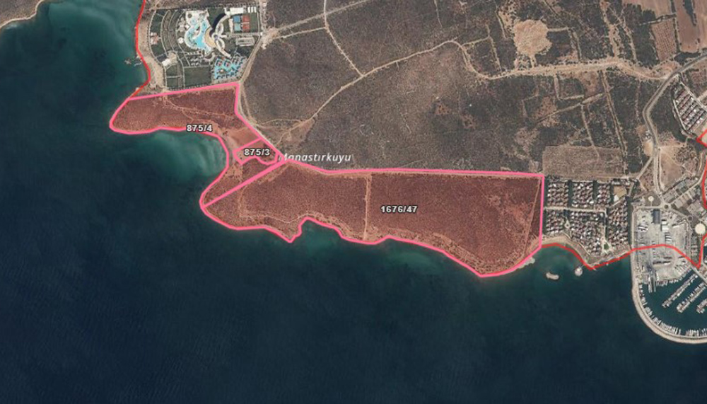 Denize sıfır arazilere ‘turizm’ imarı