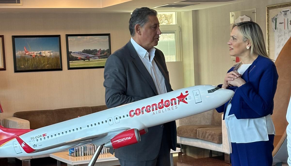 Türkiye Tenis Federasyonu'ndan Corendon Turizm Grubu ziyareti