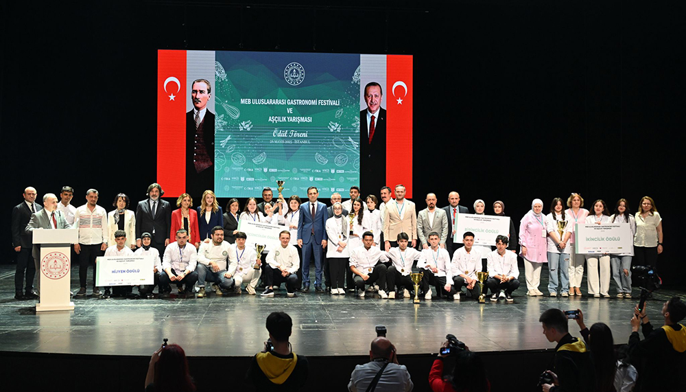 Gastronomi ve Aşçılık Yarışması’nda ödüller sahiplerini buldu