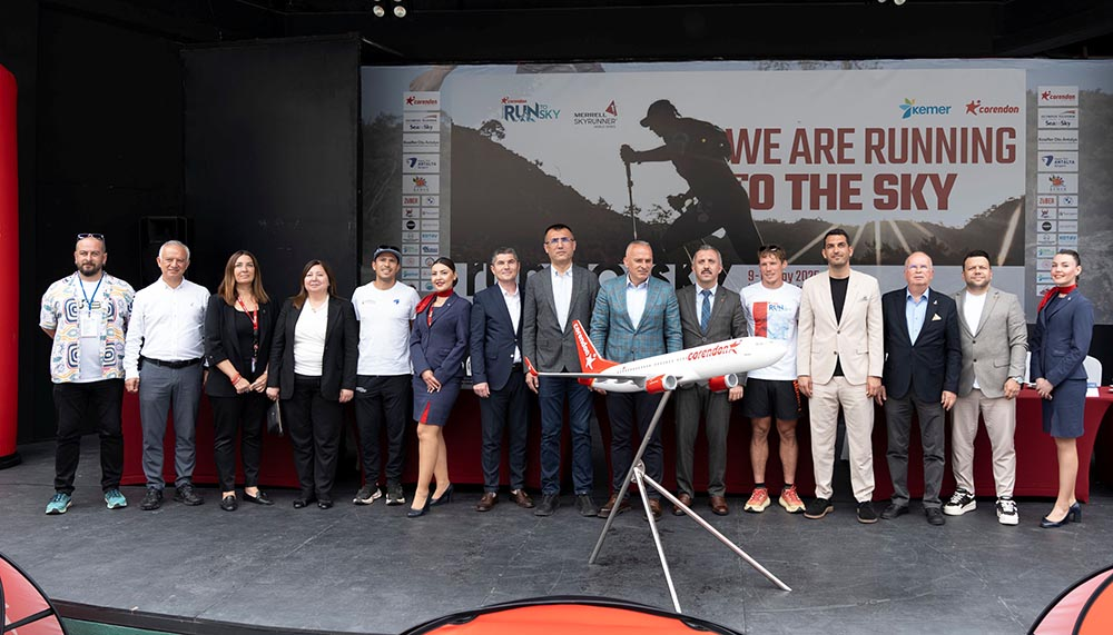 Corendon Tahtalı Run to Sky için basın toplantısı düzenlendi