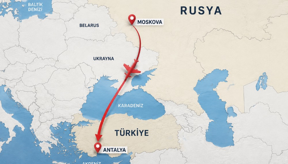 Rusya-Antalya hattında yüzde 10 kapasite kaybı