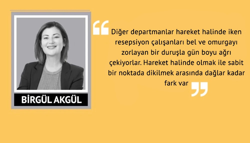 ‘Otellerin resepsiyon desklerinde küçük düzenlemeler, büyük değişimler yaratabilir’