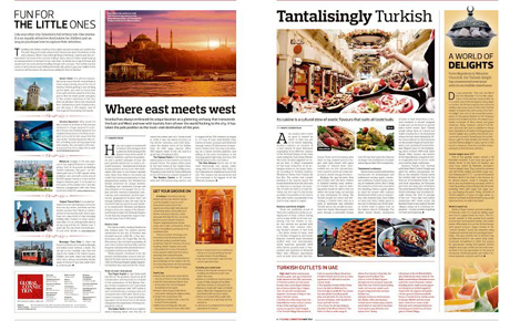 Gulf News, turizmin yıldızı Türkiye’yi tanıttı