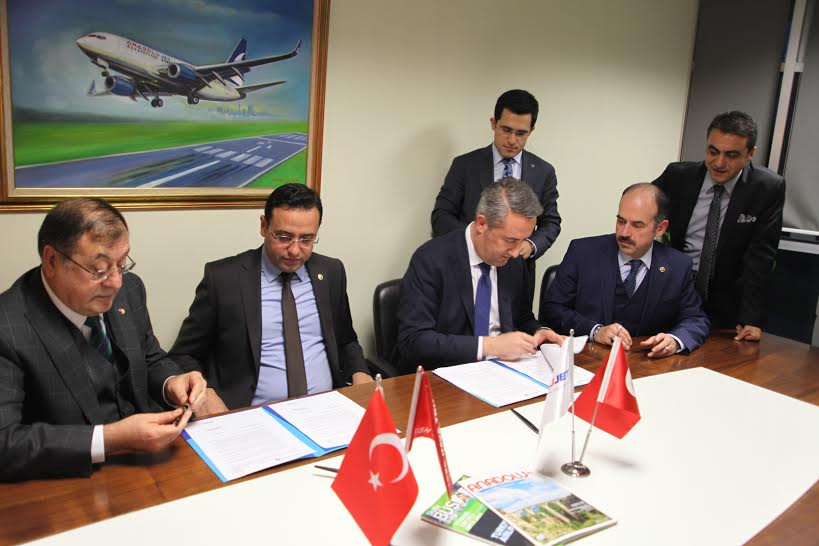 Kapadokya-Antalya seferlerini Dorak Holding ve AnadoluJet birlikte yapacak