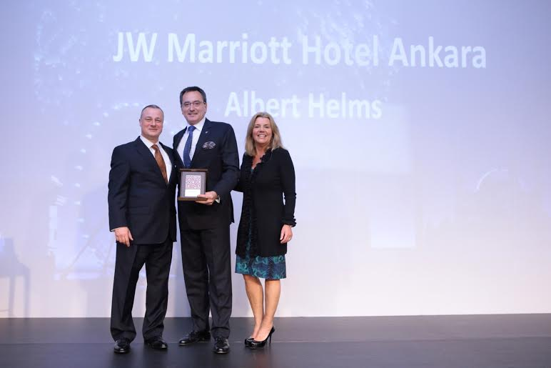 Avrupa'da yılın oteli JW Marriott Ankara oldu
